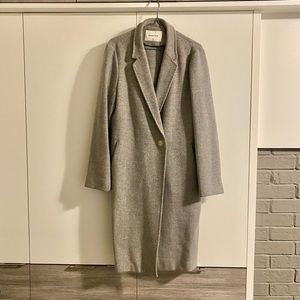 BABATON STEDMAN COAT Heather Light Grey M size